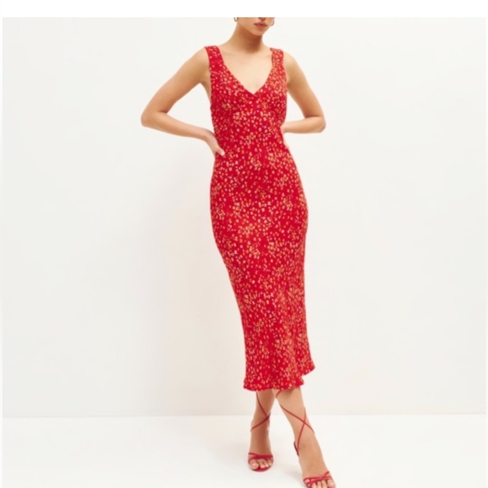Reformation Beauden Dress Size Small